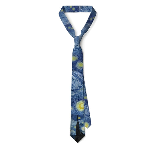 The Starry Night Neck Tie WD Styles 