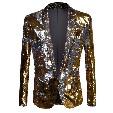 The Bullion Sequin Slim Fit Blazer Suit Jacket WD Styles XS / 36 