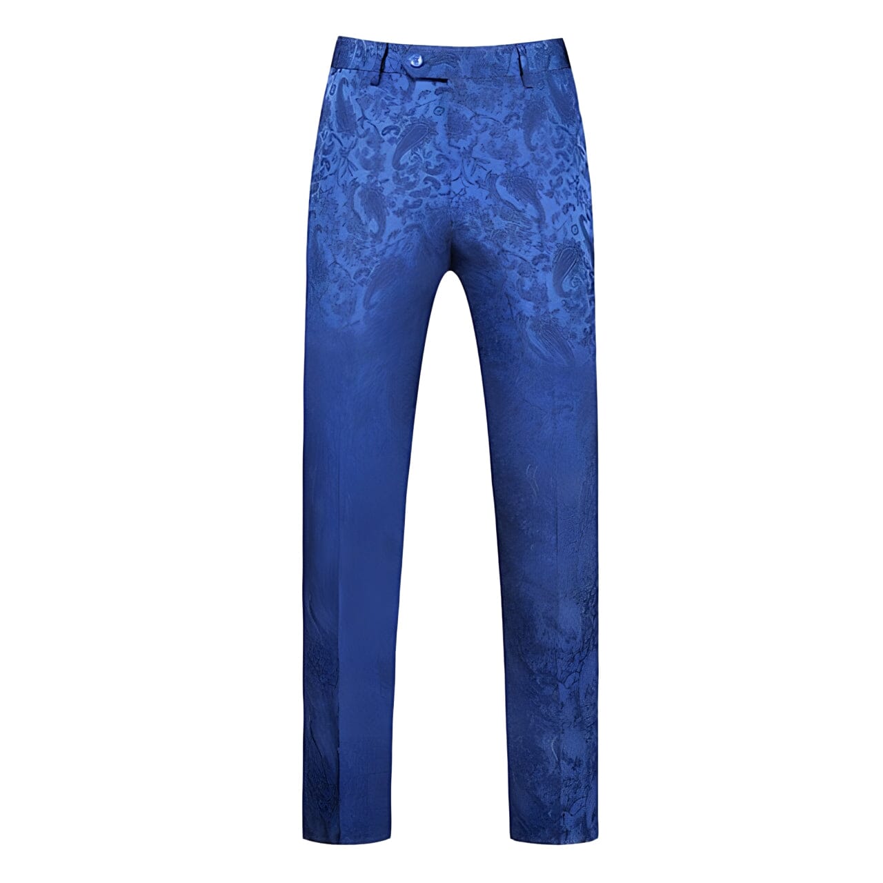 The Harrington Jacquard Slim Fit Dress Suit Pants Trousers - Multiple Colors WD Styles Royal Blue XS 