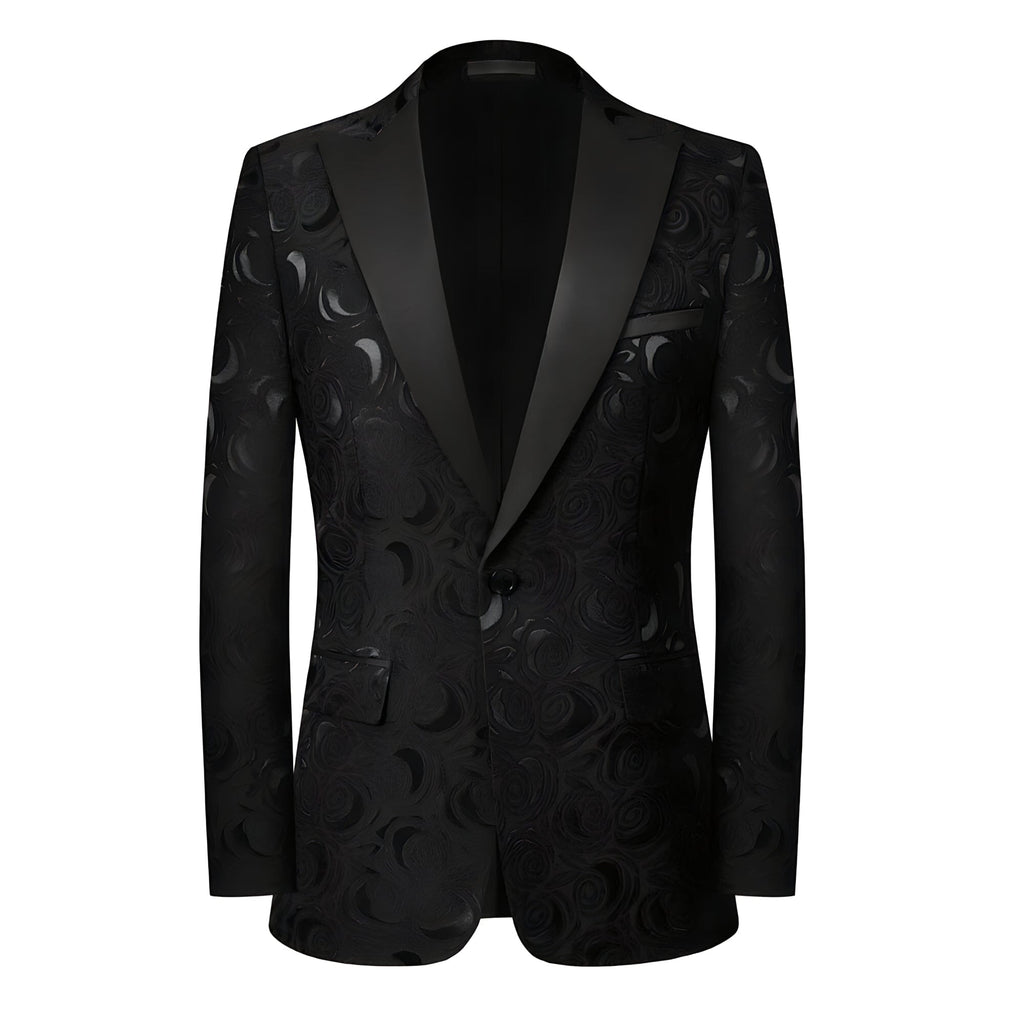 The Vance Jacquard Slim Fit Blazer Suit Jacket - Multiple Colors – WD ...