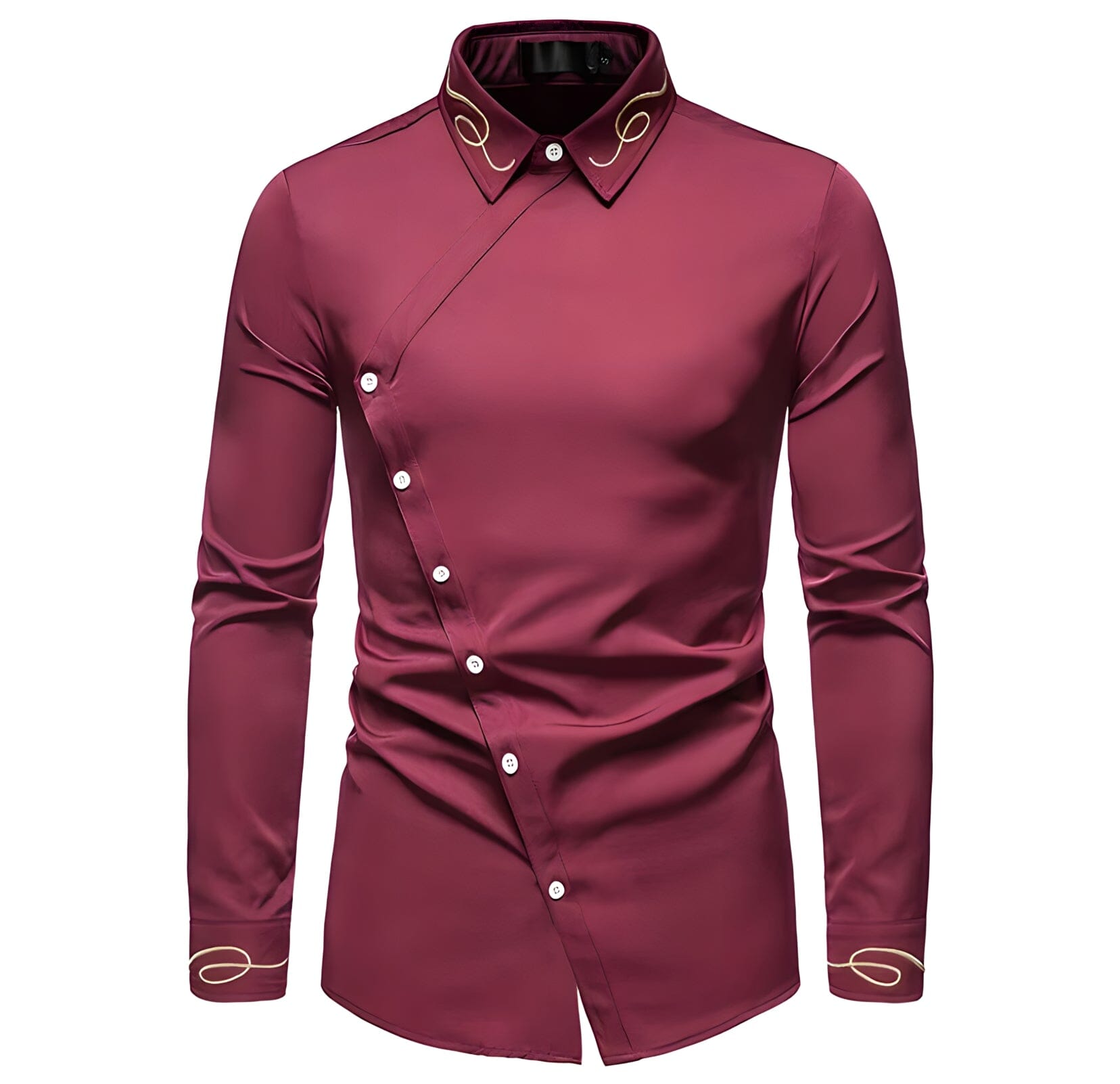 The Antonio Long Sleeve Shirt - Multiple Colors Hypersku Red L 