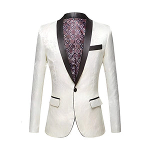 The Talbot Slim Fit Blazer Suit Jacket - White Shop5798684 Store XS / 36R 