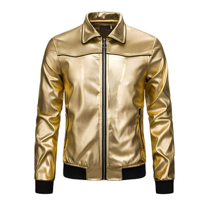 The Manchester High Gloss Coaches Jacket - Multiple Colors Shop5798684 Store Gold S 