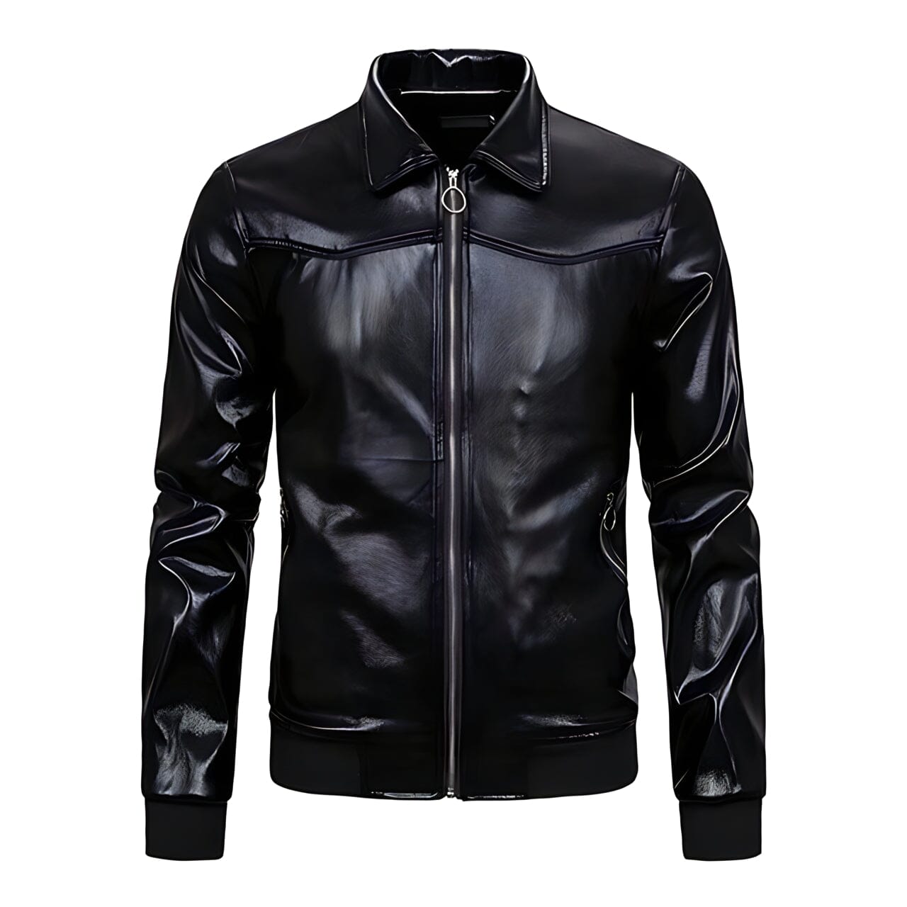 The Manchester High Gloss Coaches Jacket - Multiple Colors Shop5798684 Store Black XXS 