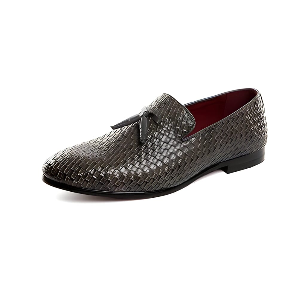 The Charleston Woven Penny Loafers - Multiple Colors William // David Gray US 13 / EU 47 