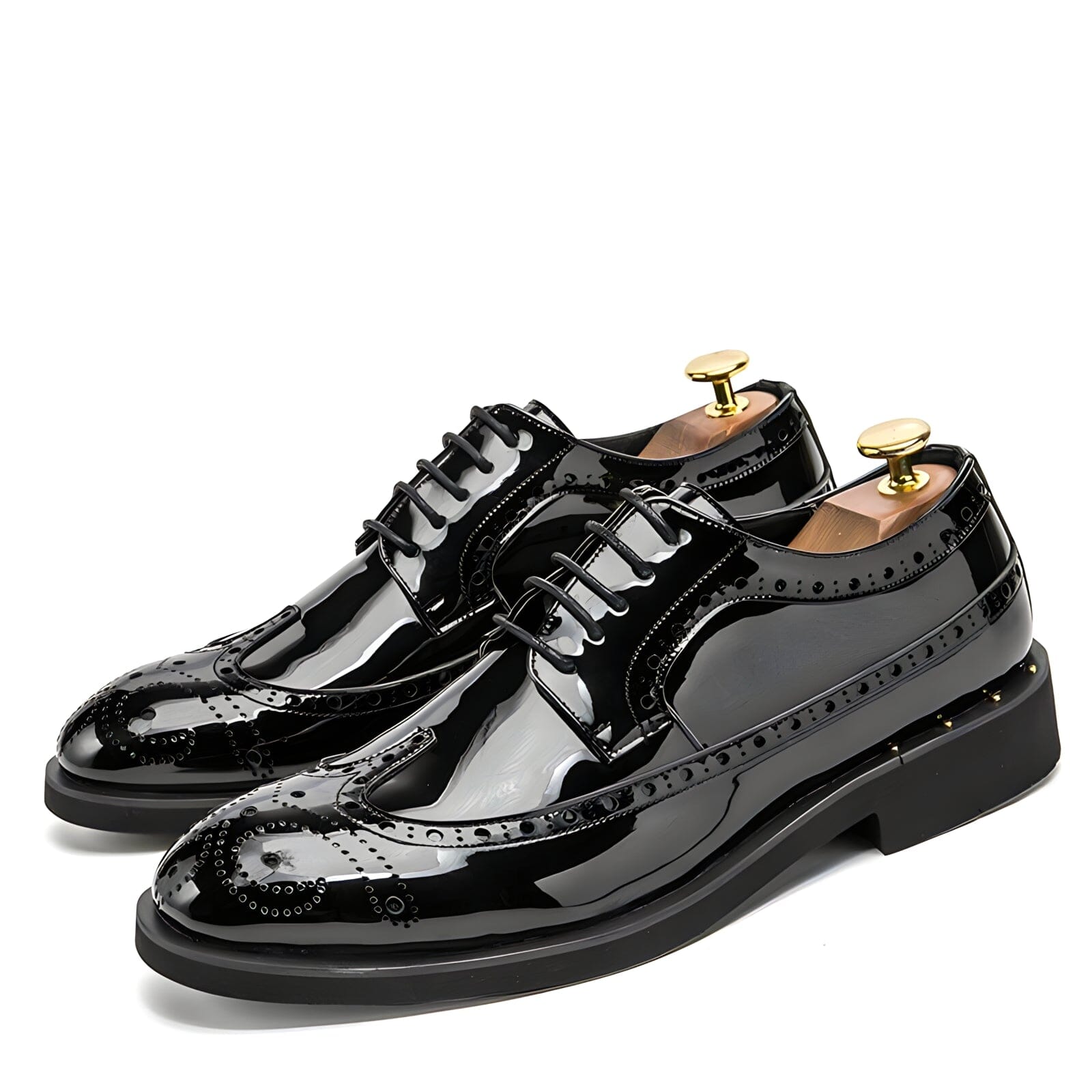 The Manchester Patent Leather Oxford Dress Shoes - Multiple Colors Shop5798684 Store Black US 7 / EU 39 