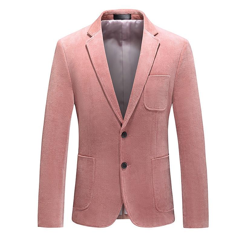 The "Felix" Slim Fit Corduroy Blazer Suit Jacket William // David 2XL(46R) 