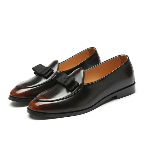 The "Angelo" Leather Penny Loafers - Multiple Colors William // David 