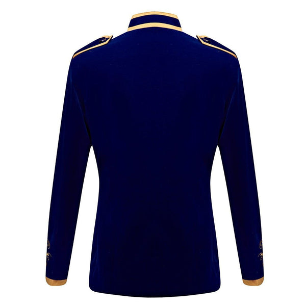 The "Imperial" Velvet Mandarin Collar Jacket - Multiple Colors William // David 
