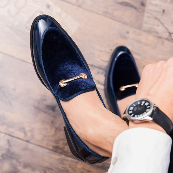 The "Carlo" Patent Leather Penny Loafers - Multiple Colors PYJTRL Official Store 